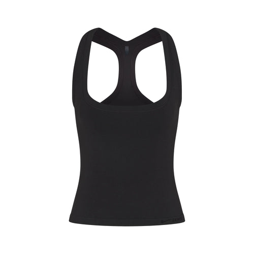 NikeSKIMS VINTAGE SEAMLESS RACERBACK TANK | OBSIDIAN