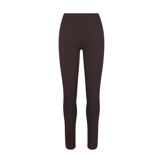 NikeSKIMS MATTE KNEE GRIP 26" LEGGING | DARK SEPIA