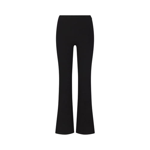 THE ESSENTIAL COLLECTION HIGH-WAISTED CROPPED KICK FLARE PANT | OBSIDIAN
