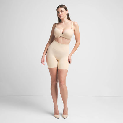 SEAMLESS SCULPT BUTT LIFTING SHORT | SAND