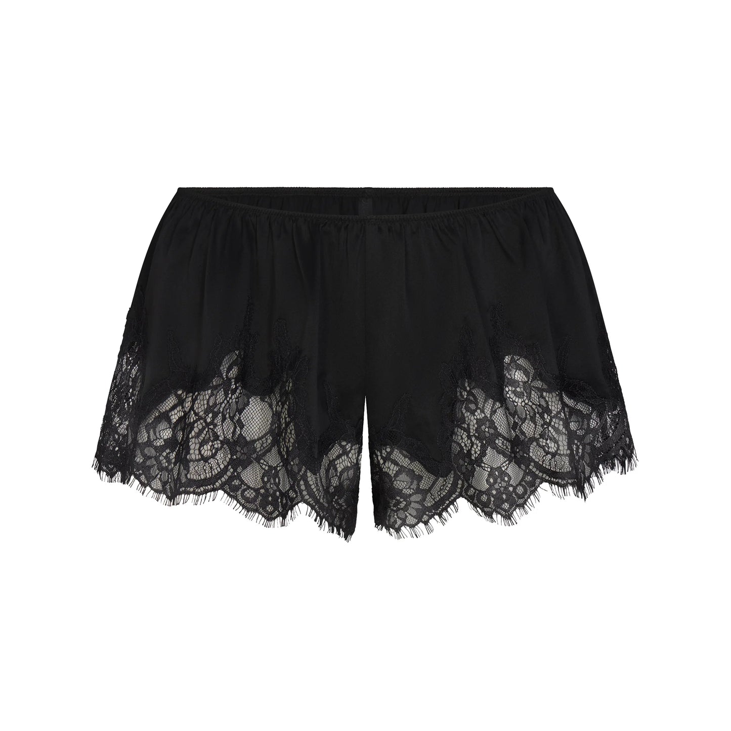 SILK LACE SHORT | ONYX