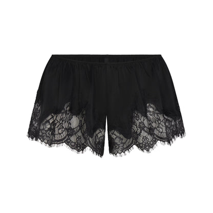 SILK LACE SHORT | ONYX