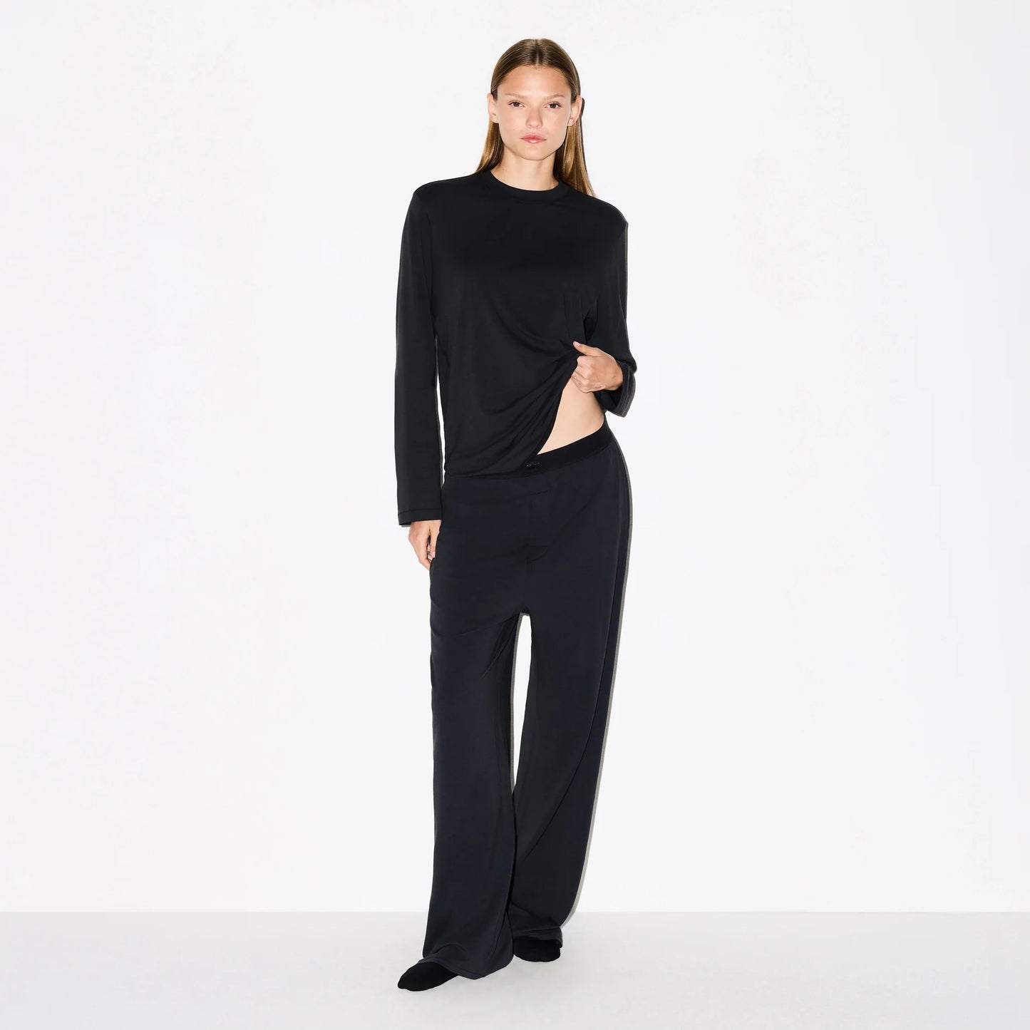 BOYFRIEND LOOSE PANT | ONYX