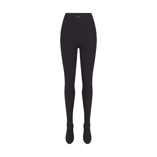NikeSKIMS MATTE FOOTSIE GRIP LEGGING | OBSIDIAN