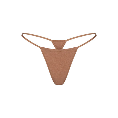 EVERYDAY COTTON STRING THONG | SIENNA HEATHER