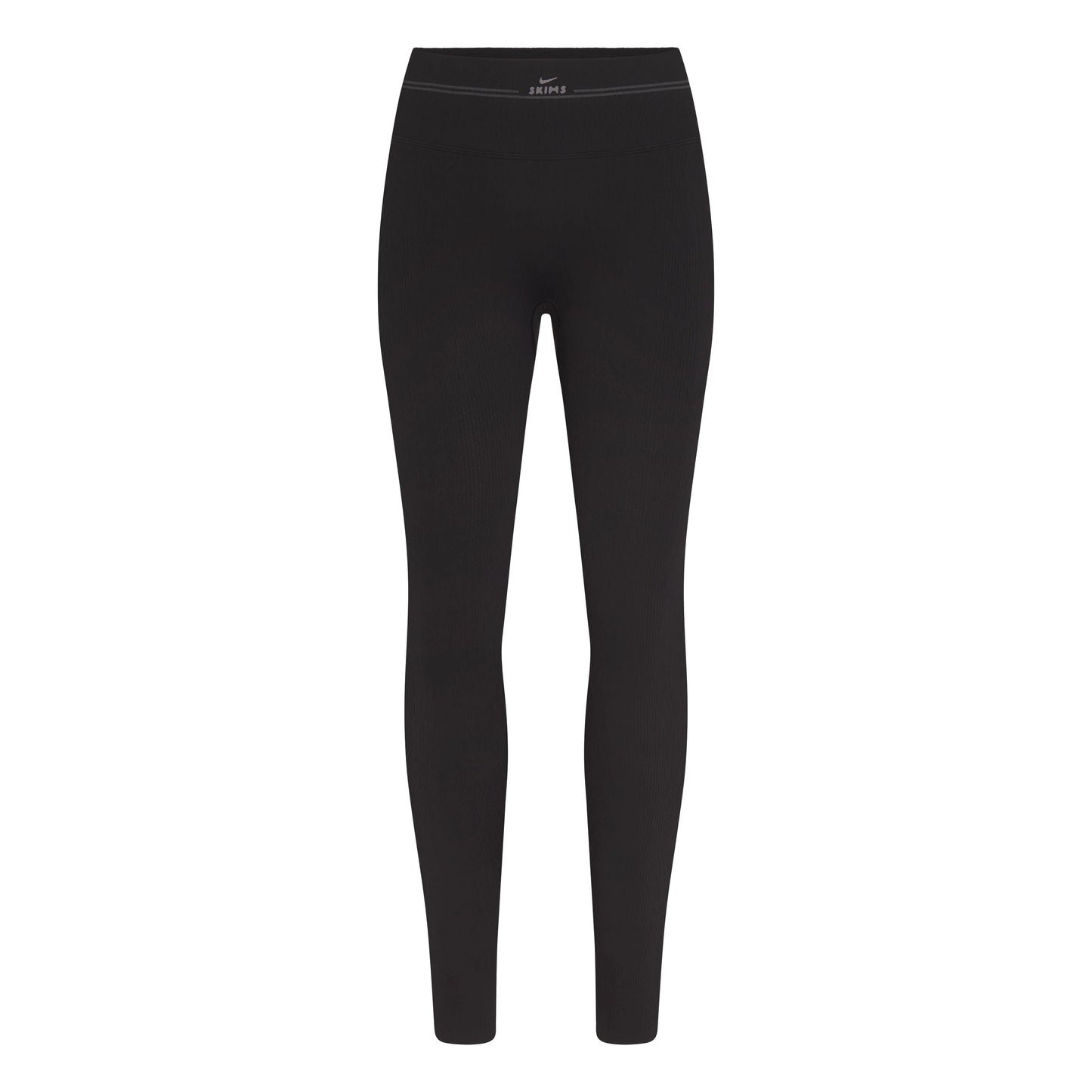 NikeSKIMS RIBBED SEAMLESS 26" LEGGING | OBSIDIAN