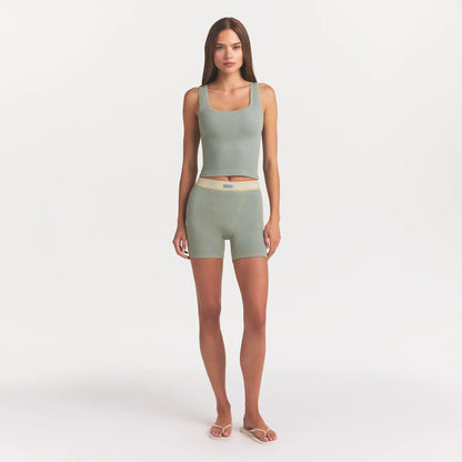 COTTON RIB TANK | MINERAL
