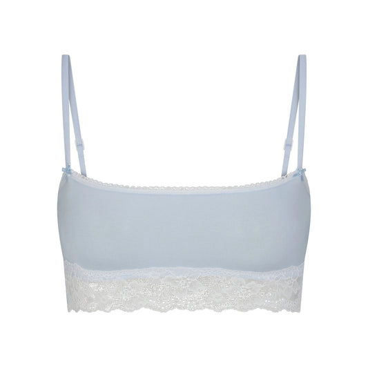 LIGHTWEIGHT COTTON STRAIGHT NECK BRALETTE | AIRSPACE