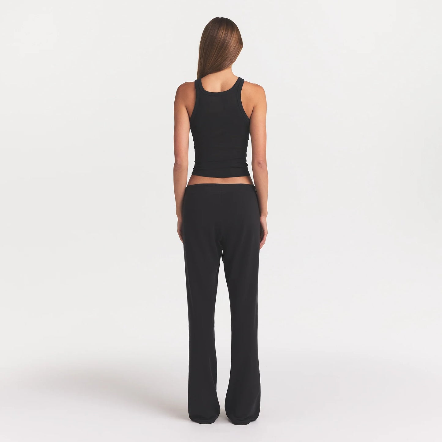 COTTON JERSEY STRAIGHT LEG PANT | SOOT