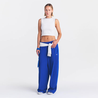 NikeSKIMS STRETCH NYLON OVERSIZED PANT | COBALT