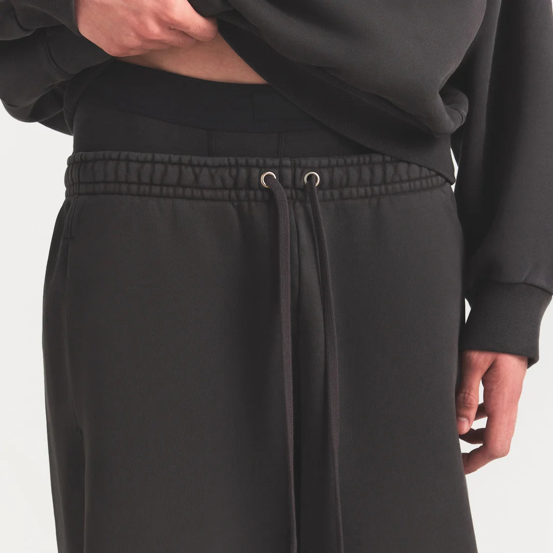 HEAVYWEIGHT FLEECE MENS STRAIGHT LEG PANT | WASHED ONYX