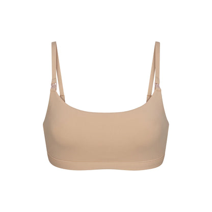 FITS EVERYBODY MATERNITY PUMPING SCOOP BRALETTE | CLAY