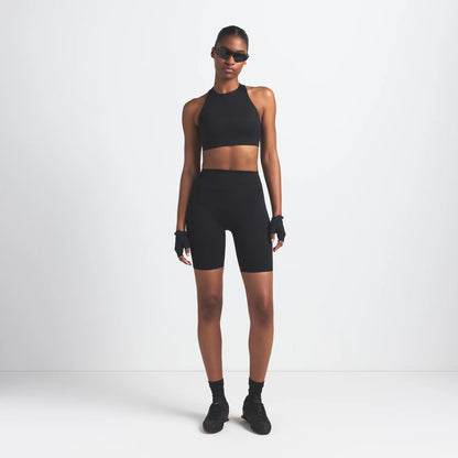 NikeSKIMS MATTE 7" BIKER SHORT | OBSIDIAN