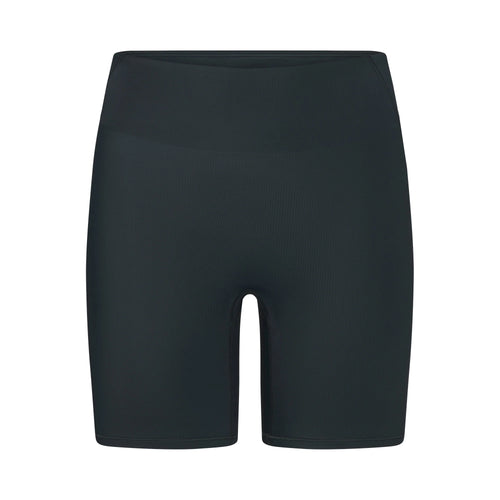 NikeSKIMS SHINE BONDED WAIST 5" BIKER SHORT | DARK TEAL