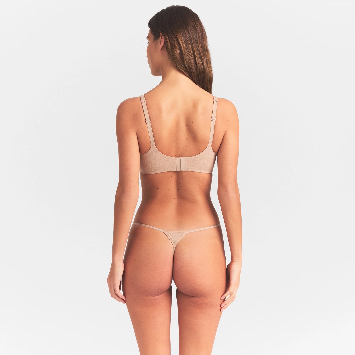 EVERYDAY COTTON ULTIMATE TEARDROP PUSH-UP BRA | CLAY HEATHER