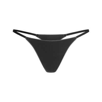 LIGHTWEIGHT COTTON STRING THONG | SOOT TONAL