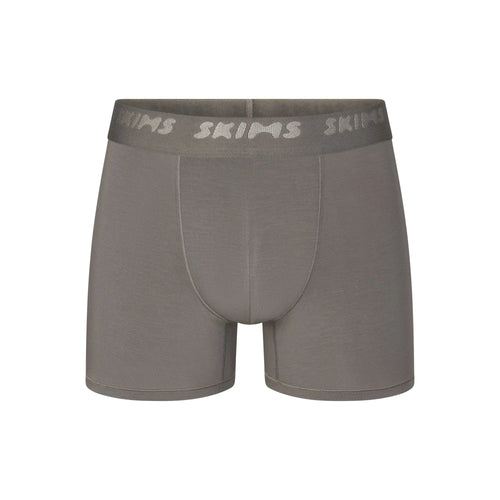 SKIMS STRETCH MENS 3" BOXER BRIEF | GUNMETAL