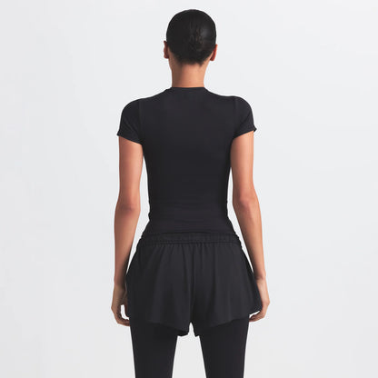 NikeSKIMS AIRY MINI SHORT | OBSIDIAN
