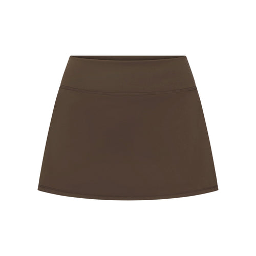 NikeSKIMS MATTE SKORT | DARK SEPIA