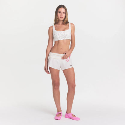 NikeSKIMS MATTE SCOOP NECK BRA | DITSY FLORAL PRINT