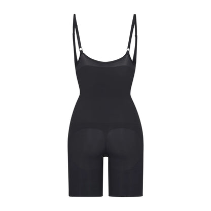 SEAMLESS SCULPT BUTT LIFTING OPEN BUST BODYSUIT | ONYX