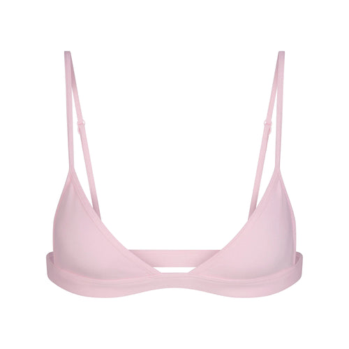 EVERYDAY COTTON TRIANGLE BRALETTE | PEONY