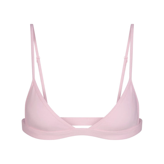 EVERYDAY COTTON TRIANGLE BRALETTE | PEONY