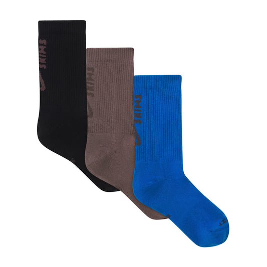 NikeSKIMS ACCESSORIES DRI-FIT™ CREW SOCK 3-PACK | COBALT MULTI