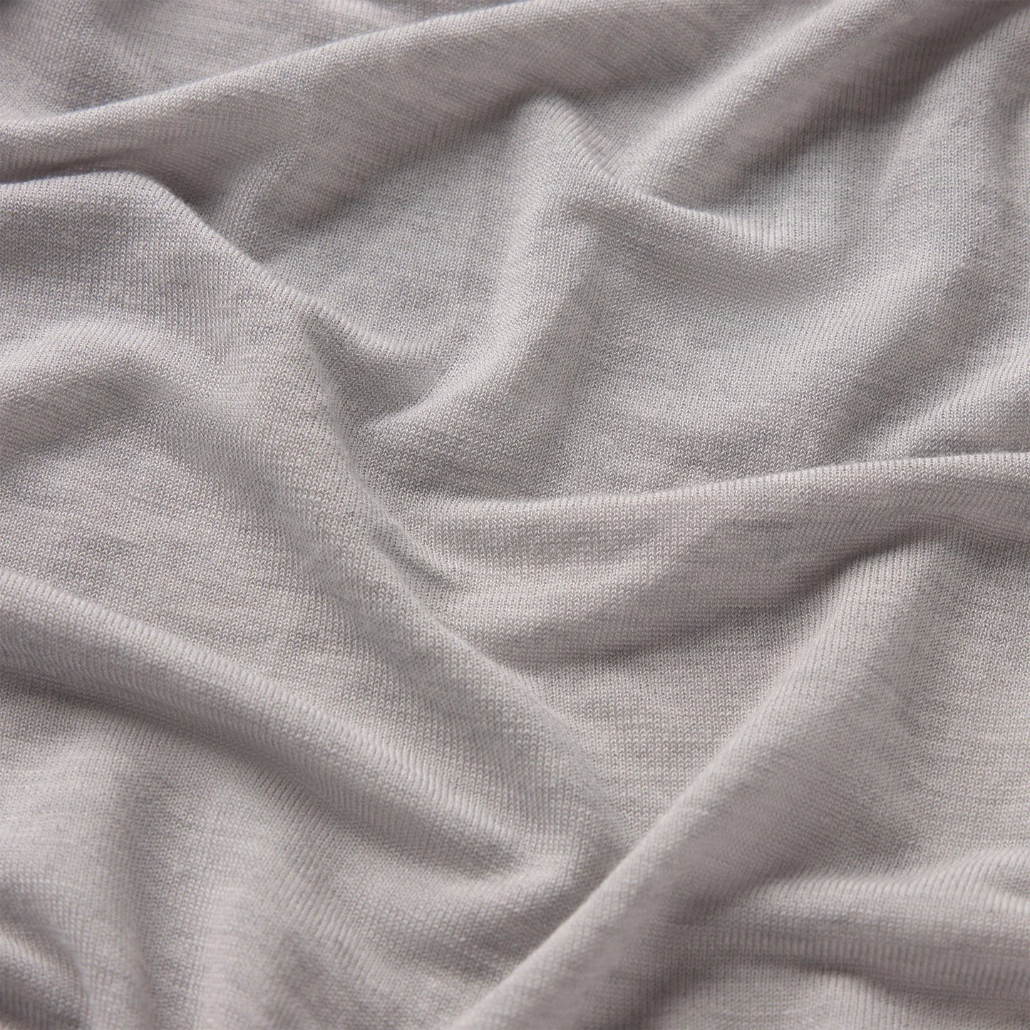 SHEER MODAL LONG SLEEVE BOATNECK TOP | HEATHER GREY