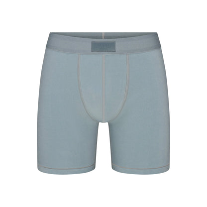 SKIMS COTTON MENS 5" BOXER BRIEF | SKY