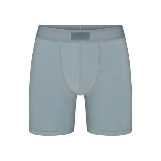 SKIMS COTTON MENS 5" BOXER BRIEF | SKY