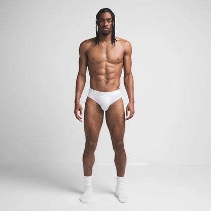 SKIMS STRETCH MENS BRIEF | CHALK