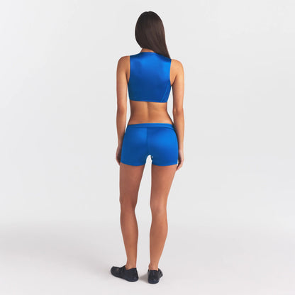 NikeSKIMS SATIN SHINE WIDE SCOOP BRA | COBALT