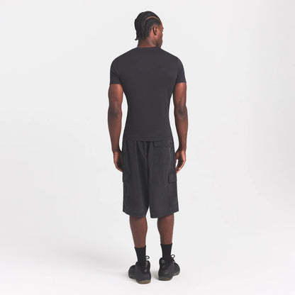 SKIMS COTTON RIB MENS T-SHIRT | ONYX