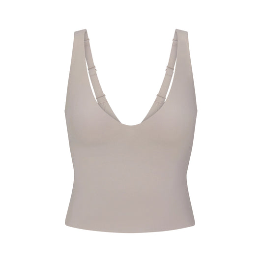 NikeSKIMS STUDIO STRETCH PLUNGE TANK | LINEN