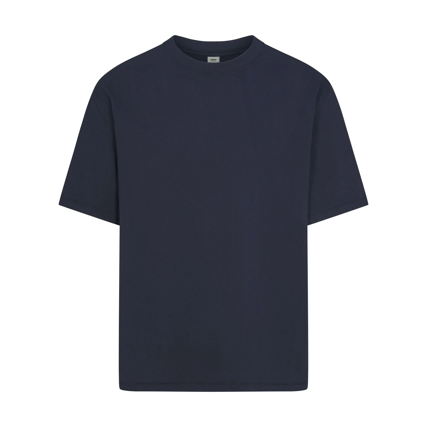 HEAVYWEIGHT COTTON MENS RELAXED T-SHIRT | BLUE BLACK