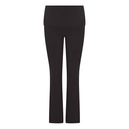 COTTON JERSEY MATERNITY FOLDOVER PANT | SOOT