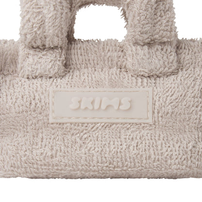 TERRY MICRO TOTE KEYCHAIN | STONE