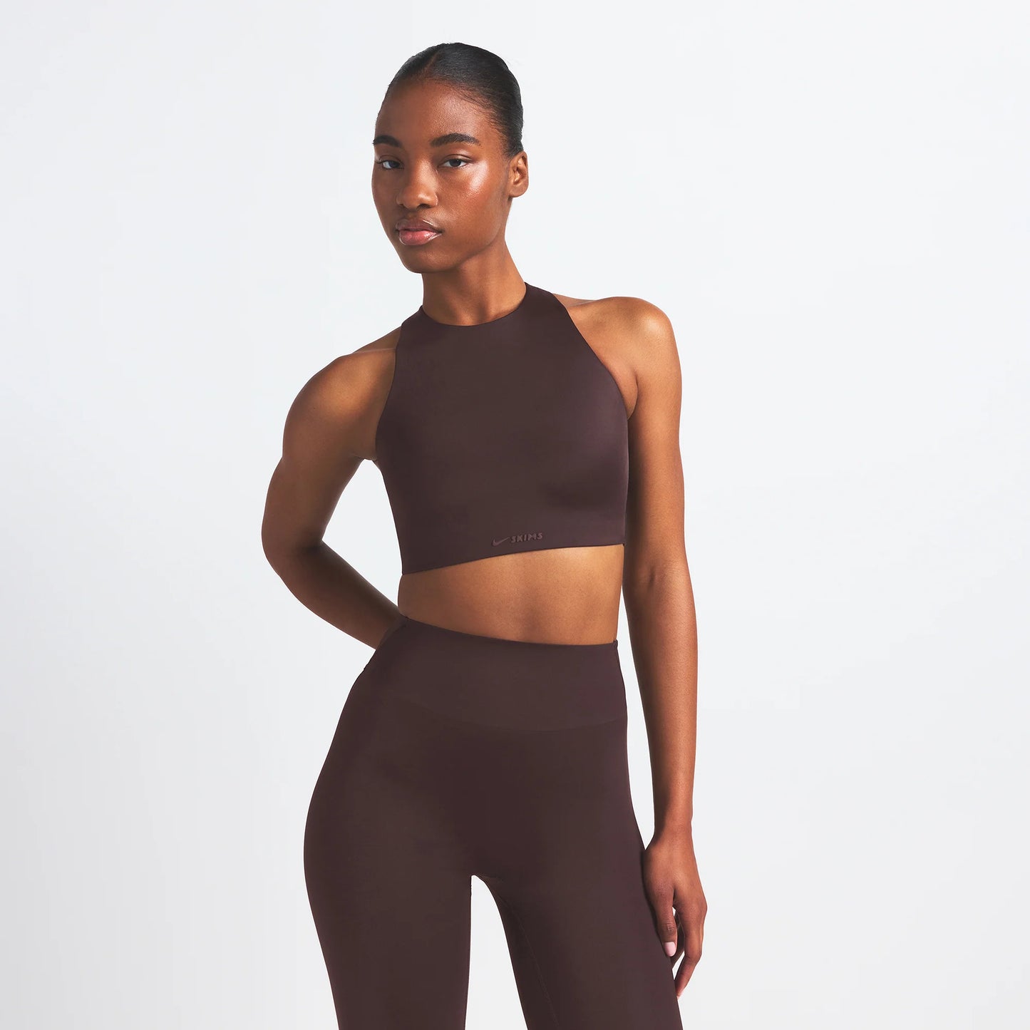 NikeSKIMS SHINE HIGH NECK BRA | PHOENIX