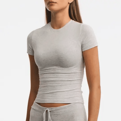 COTTON JERSEY T-SHIRT | BONE
