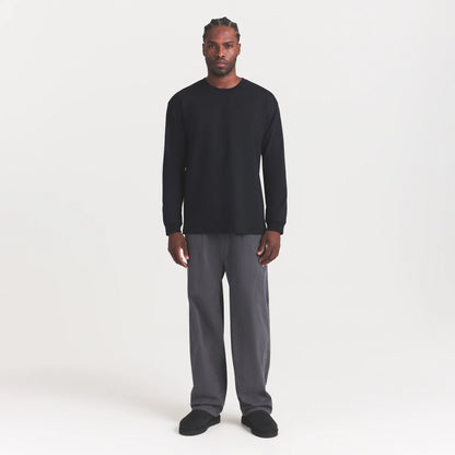 WOVEN MENS PULL-ON PANT | ASH