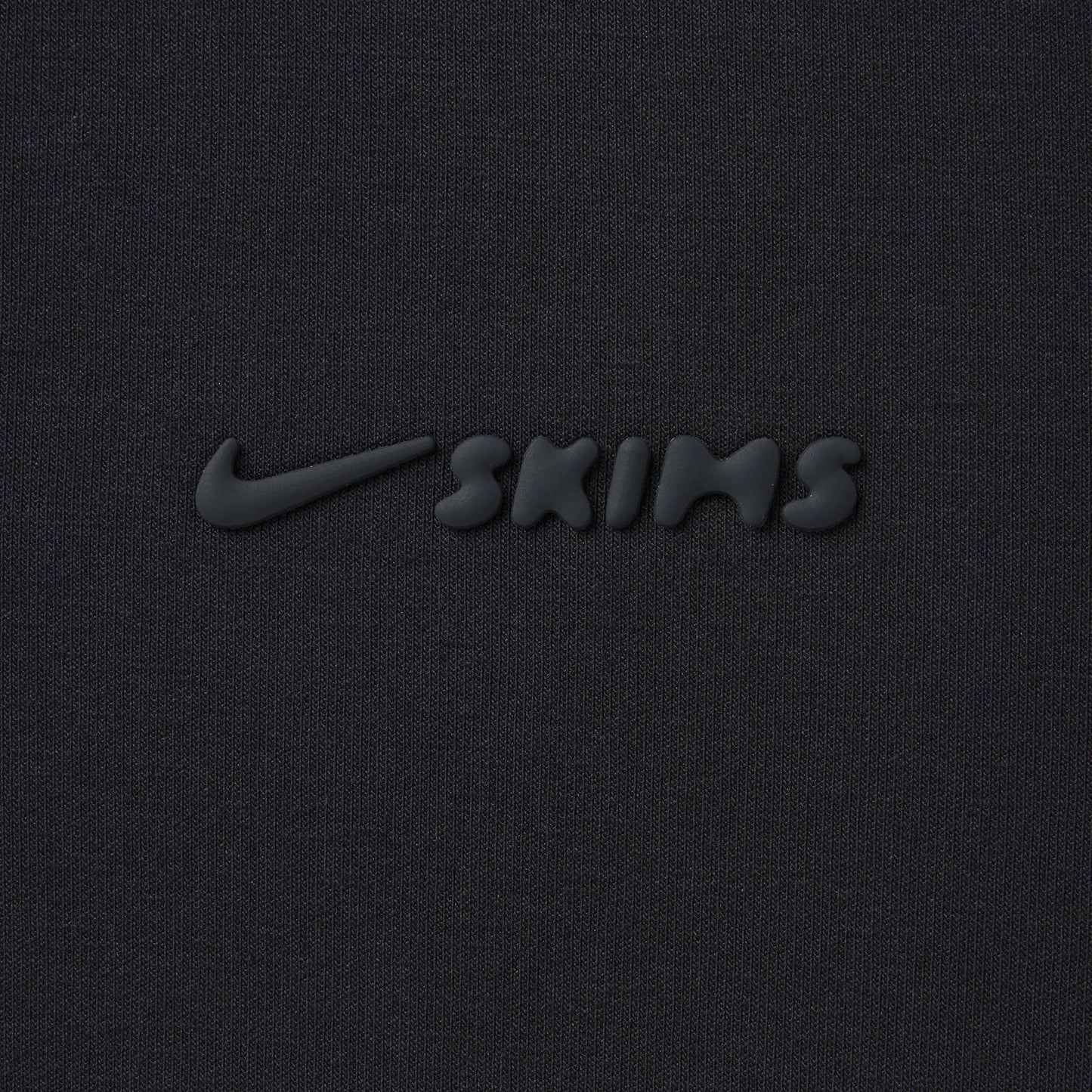 NikeSKIMS MATTE TRICOT OVERSIZED TRACK JACKET | OBSIDIAN