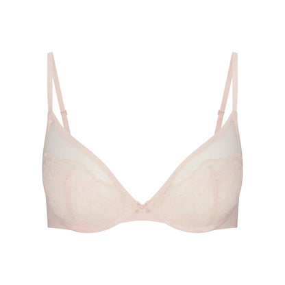 SKIMS LACE UNLINED DEMI BRA | PRIMROSE
