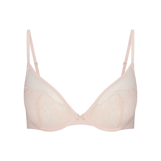 SKIMS LACE UNLINED DEMI BRA | PRIMROSE