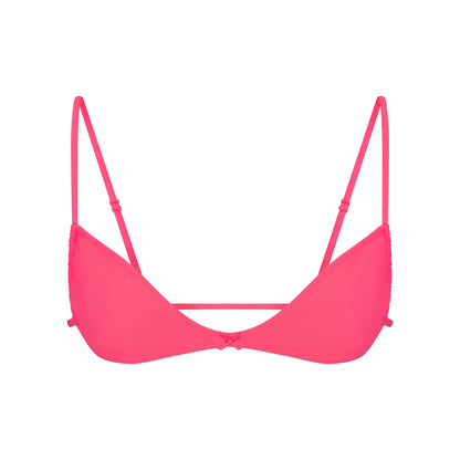 FITS EVERYBODY MICRO SKIMPY BRALETTE | ULTRA PINK