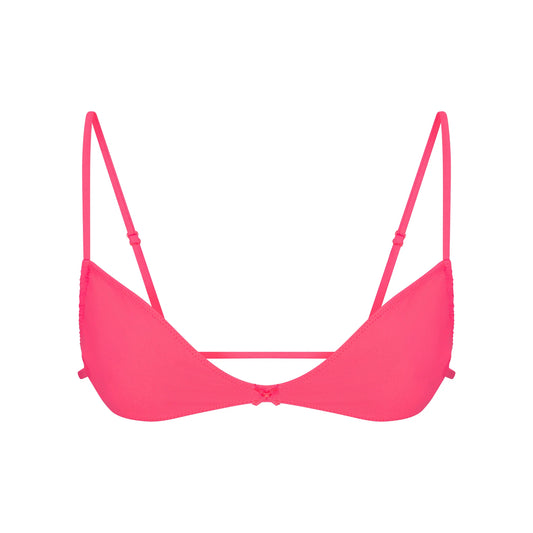 FITS EVERYBODY MICRO SKIMPY BRALETTE | ULTRA PINK