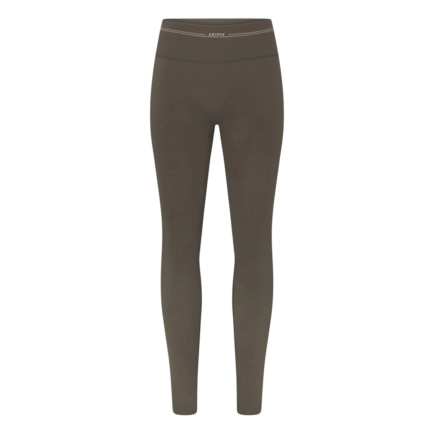 NikeSKIMS RIBBED SEAMLESS 26" LEGGING | DUSTY OAKMOSS
