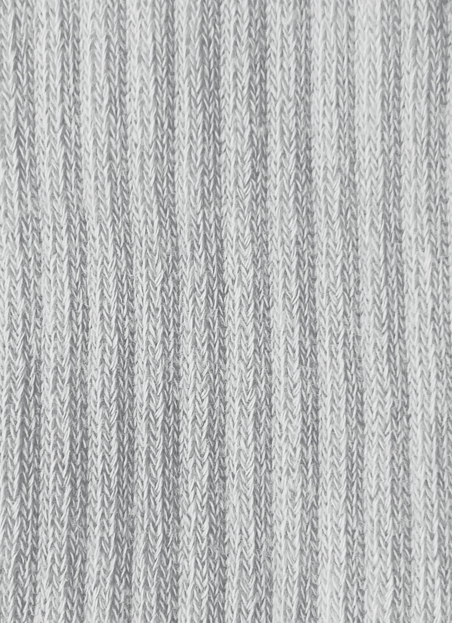 RIBBED CREW SOCK | LIGHT HEATHER GREY