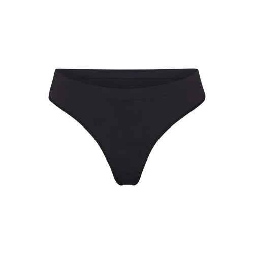SOFT SMOOTHING SEAMLESS THONG | ONYX