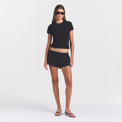 WORN IN JERSEY T-SHIRT | WASHED ONYX